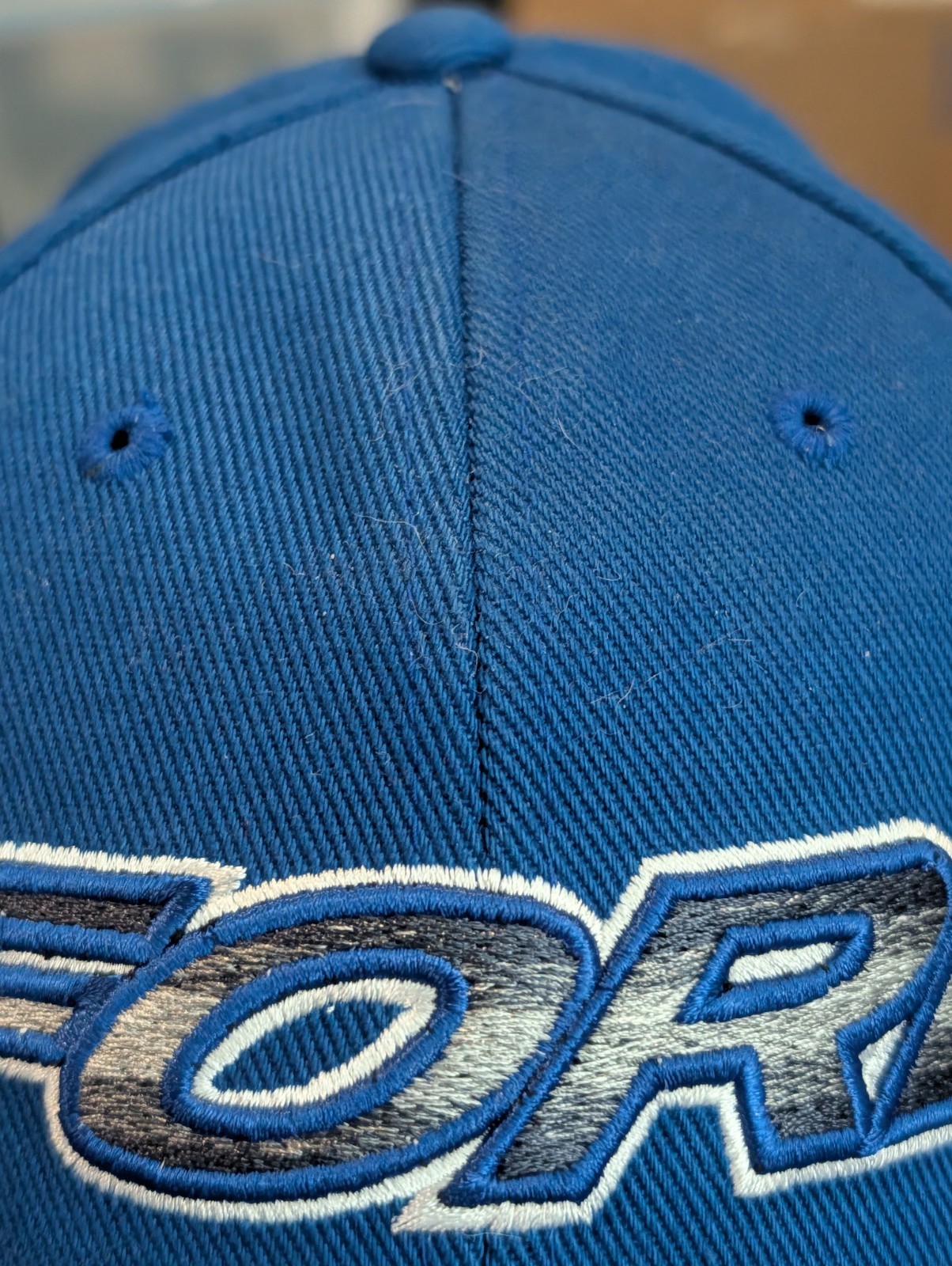 Ford Adjustable Blue Hat Hook And Loop Strap Amer… - image 7