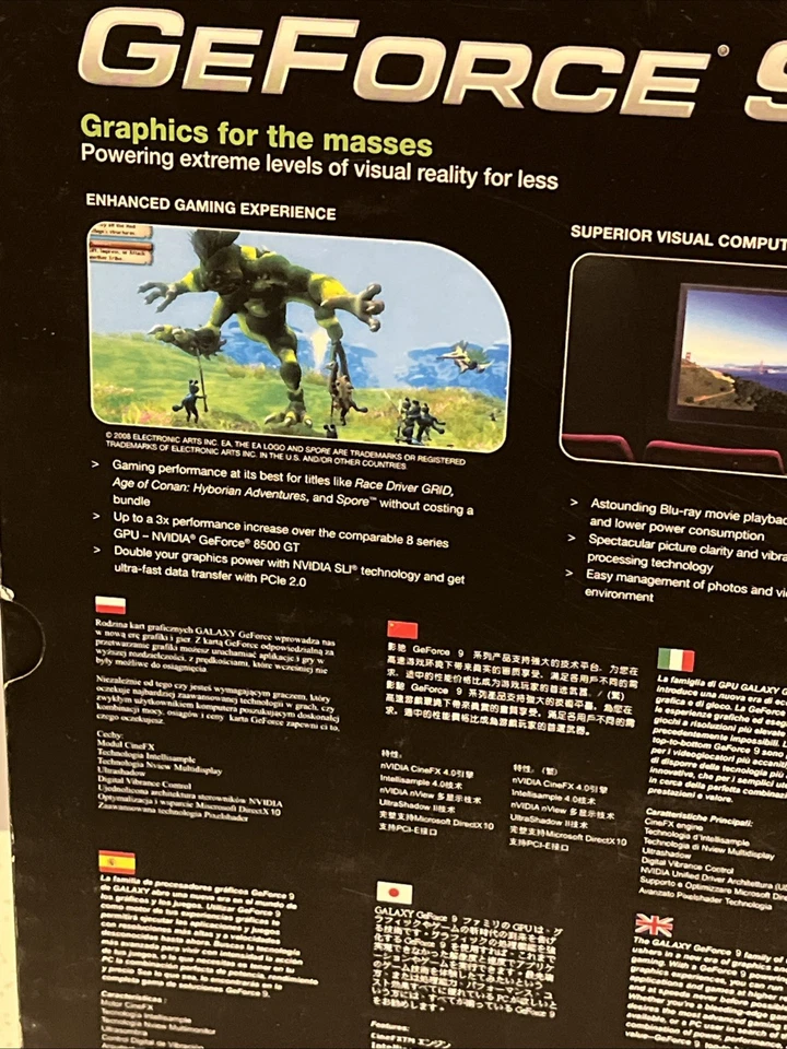 Galaxy NVIDIA GeForce 9500GT 512MB DDR2 - Image 4 of 4