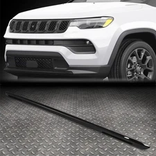 For 22-25 Jeep Compass Front Bumper Cover Lower Molding Trim Grille Gloss Black