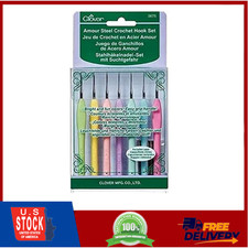 Clover Amour Steel Crochet Hook Set