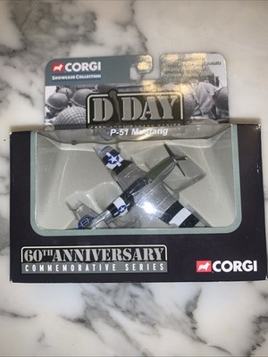Corgi Showcase Collection D Day 60th Anniversary Series 2004 P-51 Mustang