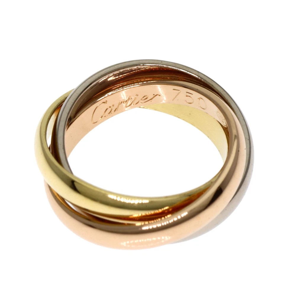 Colgante CARTIER Trinidad superior K18 oro amarillo K18 oro blanco damas [usado] Foto 3 de 4