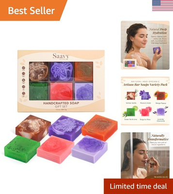#ad #ad Nourishing Square Mini Soap Bars 6 Pack with Eco Friendly Ingredients $20.99
