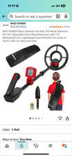 avid power metal detector for kids