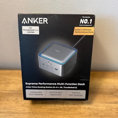 Anker Prime Docking Station 14-in-1 8K Thunderbolt 5 Dock - Image 1 of 4