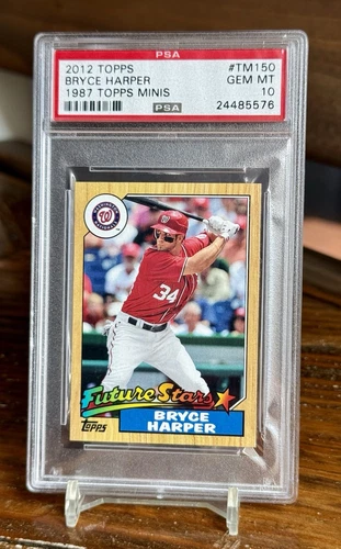 Bryce Harper Future Stars RC PSA 10 Rookie 2012 Topps Mini