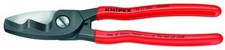 Knipex 9511200 8 In. Battery Cable Shears With Twin Cutting Edge