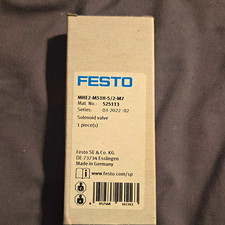 Festo MHE2-MS1H-5/2-M7 Electric Solenoid Valve 5-Way/2-Position. . . .