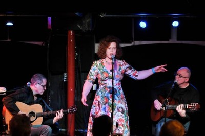 Tim Cansfield Sarah Jane Morris Kevin Armstrong perform stage at P- Old Photo 1