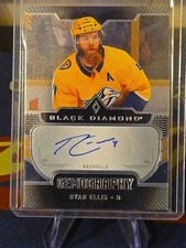 2018-19 Upper Deck Black Diamond Gemography Auto Ryan Ellis #G-RE Nashville