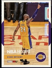 Panini 2016-17 NBA Hoops Kobe Bryant #15 Los Angeles Lakers Basketball Card