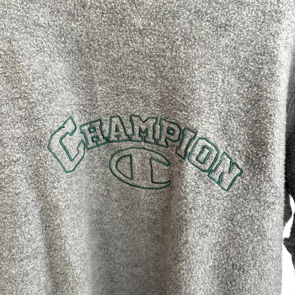 NWoT Champion Early 1990s Vintage Gray Inside Out Sweatshirt Women's M - Image 2 of 4