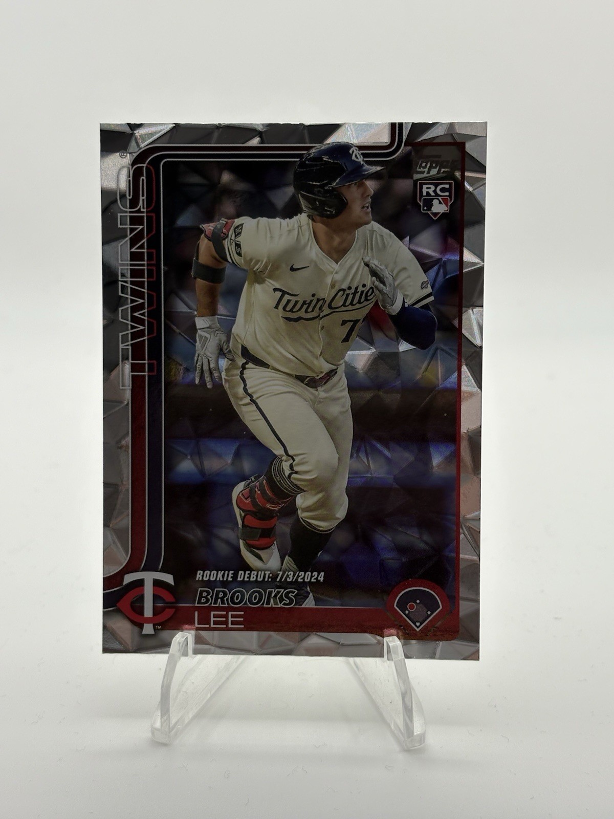 2025 Topps Update Series - Rookie Debut Brooks Lee #US243 Diamante Foil (RC)