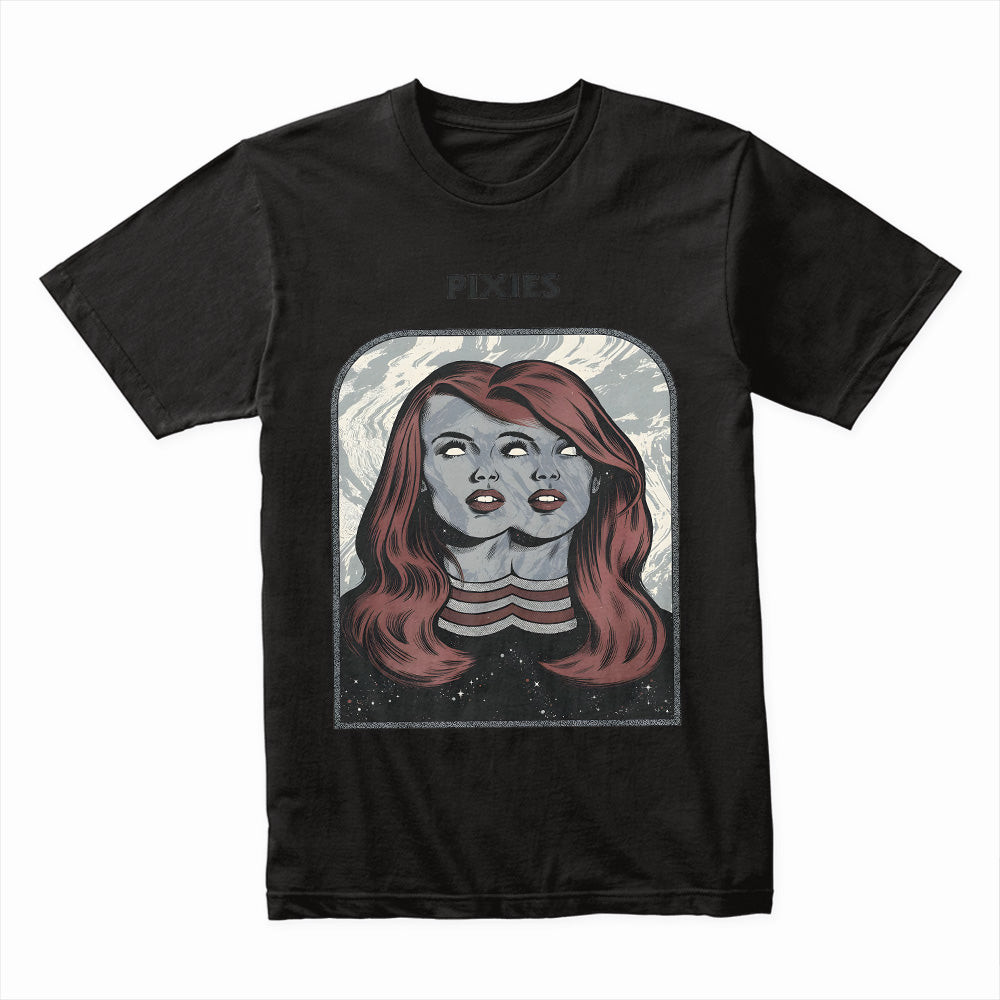 Pixies Two-Headed Woman T-Shirt – Surreal Alternative Rock Art Tee