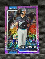2026 Topps Series 1 - Troy Johnston #317 Pink Holo Foil (RC)