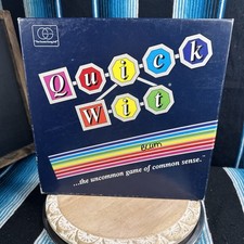 Quick Wit (Petermark, 1987) The Uncommon Game Of Common Sense-
