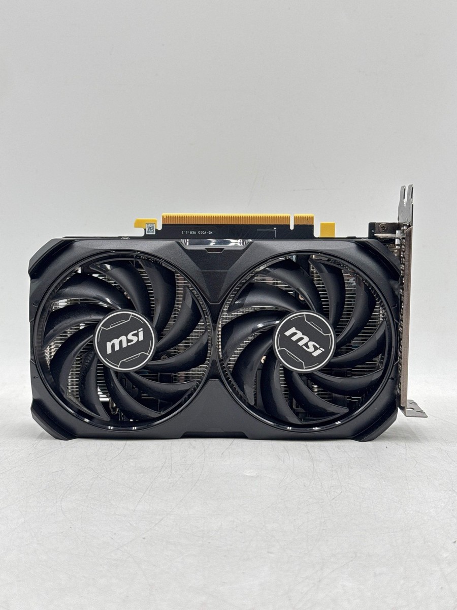 MSI GeForce RTX 4060 Ti VENTUS 2X BLACK 8G OC Graphics Card