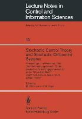 W. Vogel (u. a.) | Stochastic Control Theory and Stochastic Differential Systems
