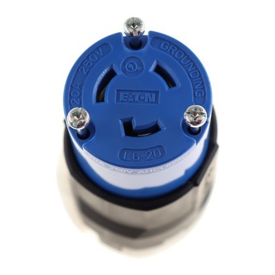 EATON AHCL620C ARROW HART LOCKING CONNECTOR, NEMA L6-20C, 20A, 250V, 2P, 3W