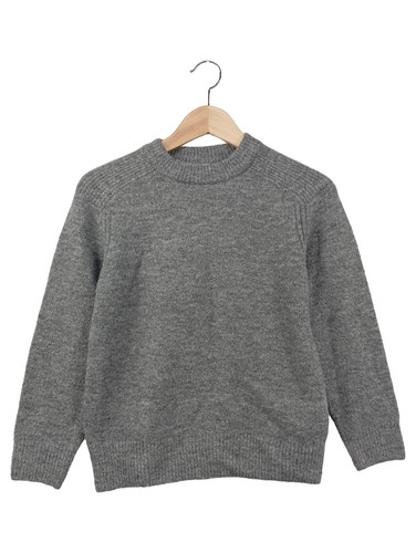 Pull Zara Fille Fantaisie - Gris, Taille 9 Ans, Devant Cravate, Occasion Très Bon état