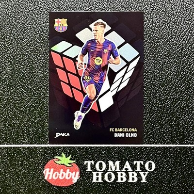 DAKA TOP AUDIENCE 2025-26 DANI OLMO /299 SILVER REFRACTOR power move BARCELONA