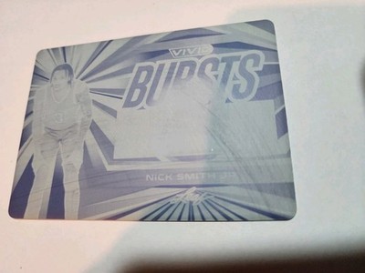 #1/1 NICK SMITH JR. TRUE ONE of ONE PRINT PLATE 2022 VIVID RC..LA LAKERS