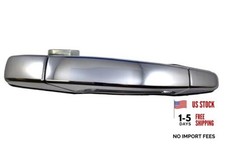 GM-3545M-FRK - Outside Exterior Outer Door Handle, Chrome - without Keyhole,