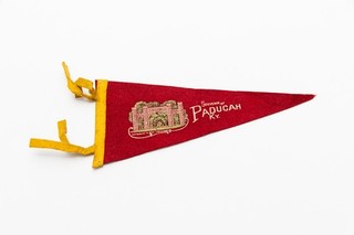 Vintage Bob Noble Park Paducah Kentucky Souvenir Felt Pennant 12"
