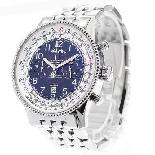 BREITLING NAVITIMER 1903 A35330 42mm SS Black / Silver #C3743