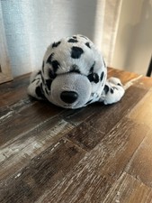 Destination Nation Spotted Seal Plush Gray - Black Dots Stuffed Animal Toy