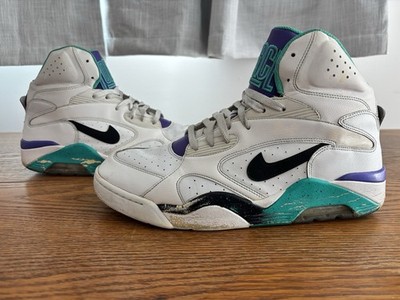 Nike Air Force 180 Atomic Teal 537330-102 Mens Size 12.5 Hyper Grape White Black