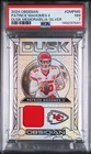 2024 PANINI OBSIDIAN DUSK MEMORABILIA SILVER PATRICK MAHOMES II 38/99 PSA 7