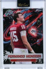 2026 Wild Card Splat Fernando Mendoza 1/1 RC Galactic Splat Rookie Edition