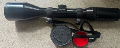 tasco euro class rifle scope 3-12x52 W Rings And Cover Japan