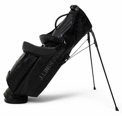 VESSEL J.Lindeberg Sunday Golf Bag - Premium Design w Faux Leather Waterproof