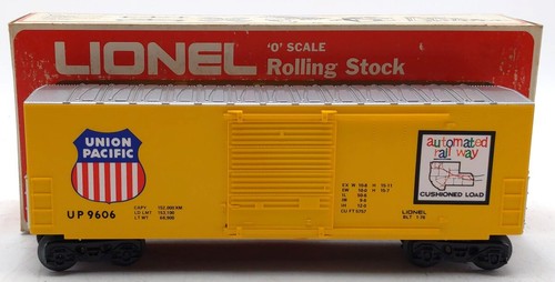 Coche de carga Lionel 6-9606 calibre O Union Pacific Hi-Cube LN/caja | Condition: Used