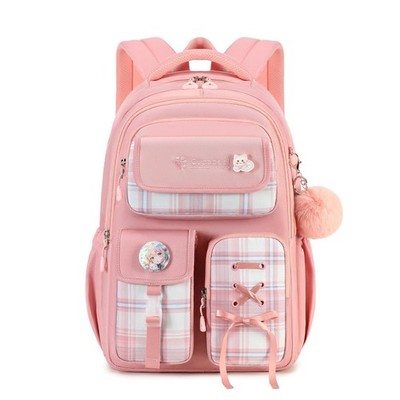 Girls Backpack for School, 8Ages+ Student Laptop Backpack,18 inch Cute Daily ...