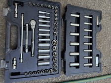 Silver Eagle Matco 38 Drive Sae Metric Socket Ratchet Tool Set W Case