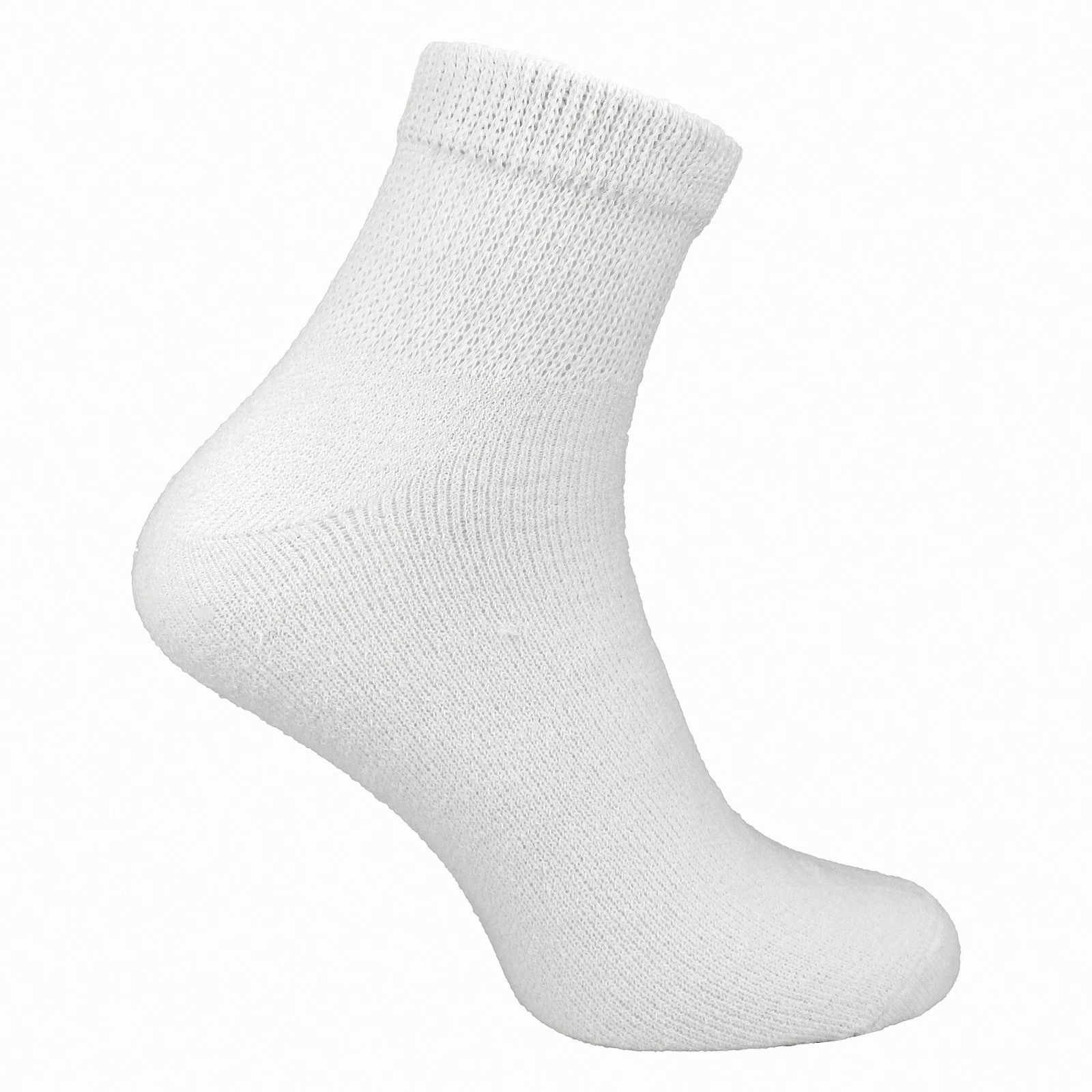 Sock Snob - 6-Pack Men's Cotton Rich Diabetic Ankle Socks