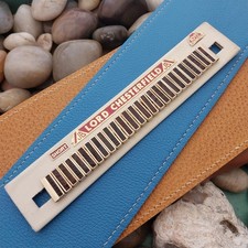 Vintage JB Champion Gold-Filled Lizard 5/8" Classic MCM Unused 1950s Watch Band