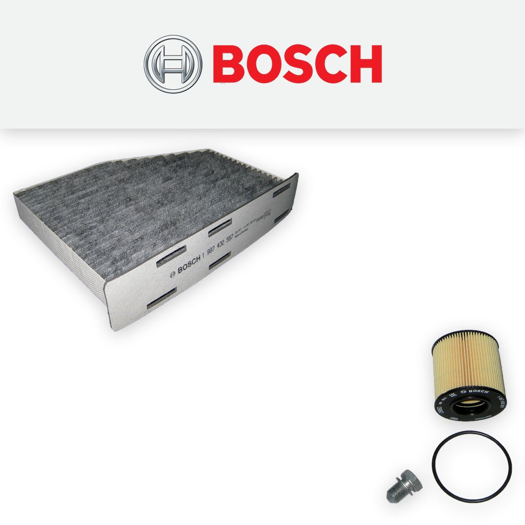 SERVICE KIT for AUDI A3 (8P) 1.6 FSI OIL CABIN FILTERS (2003-2007)