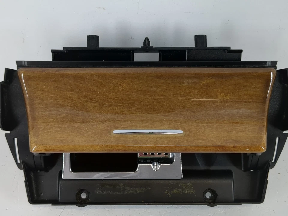 Jaguar S-Type 2005 consola central delantera bandeja de cenizas panel módulo madera Foto 2 de 4
