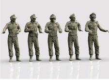 28mm german tank crew WW2 Tabletop gaming miniatures