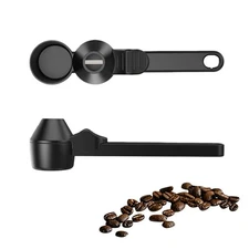 Coffee Scoop & Funnel Long Handled for Ground Coffee, Protein Powder, Tea, 2 Tbs