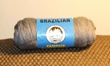 Brazilian Famous Babym Wool 100 Acrylic Yarn - 70G - Gray