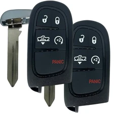 2 For 2013 2014 2015 2016 2017 2018 2019  Ram 1500 Smart Key Fob GQ4-54T