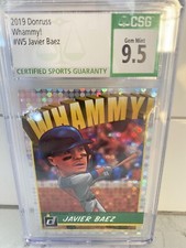 Donruss Javier Baez Whammy 2019! Astuccio Hit CSG gemma classificata come nuovo