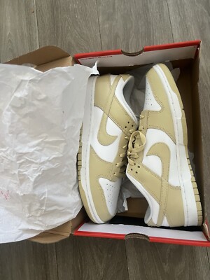 Size 11.5 Nike Dunk Team Gold 
