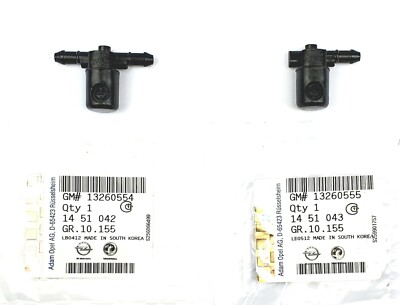 2x Originale Opel Wischwasserdüsen Vorne Rechts + Links Astra J GTC, Cascada