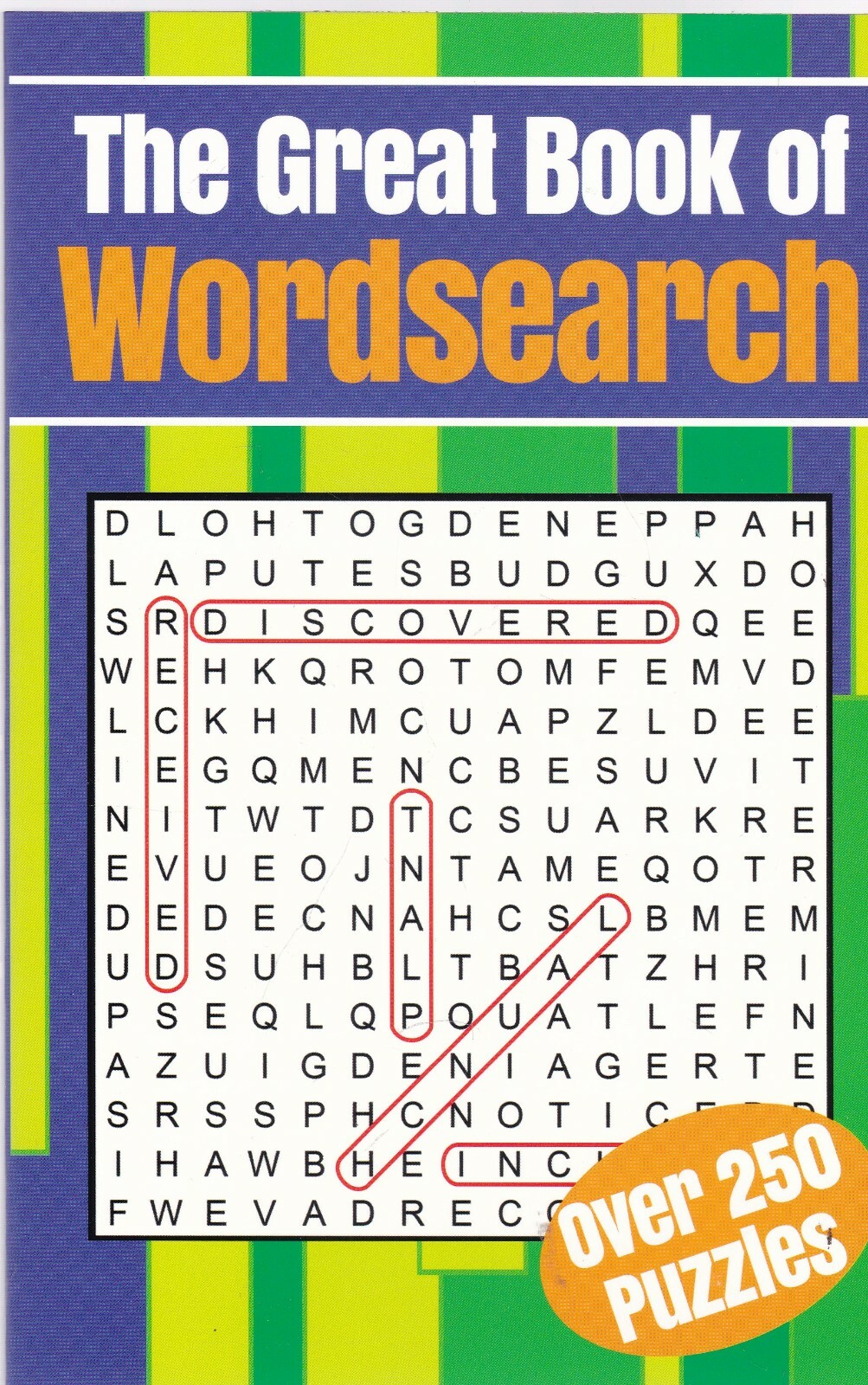 Wordsearch Book Adults over 250 Puzzles